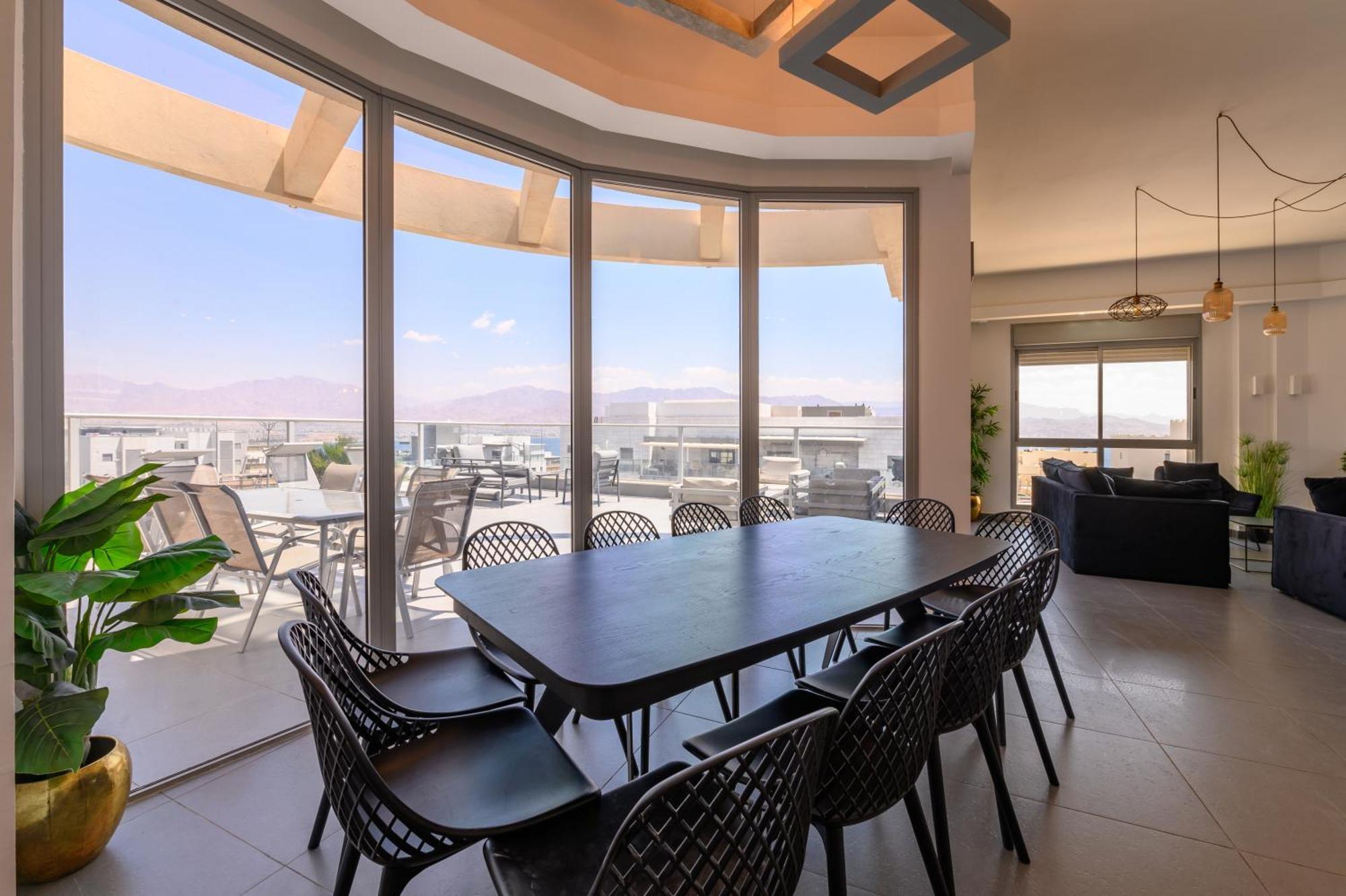 Appartement פנטהאוז קסם המפרץ à Eilat Extérieur photo