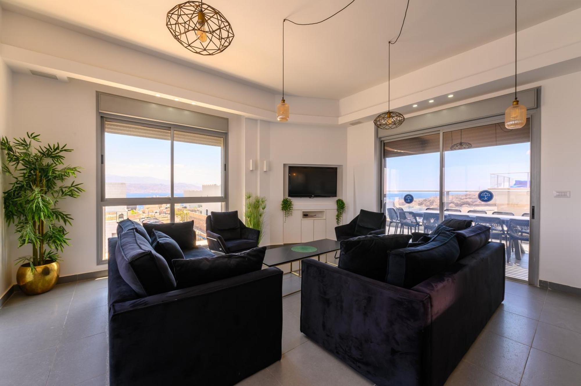 Appartement פנטהאוז קסם המפרץ à Eilat Extérieur photo